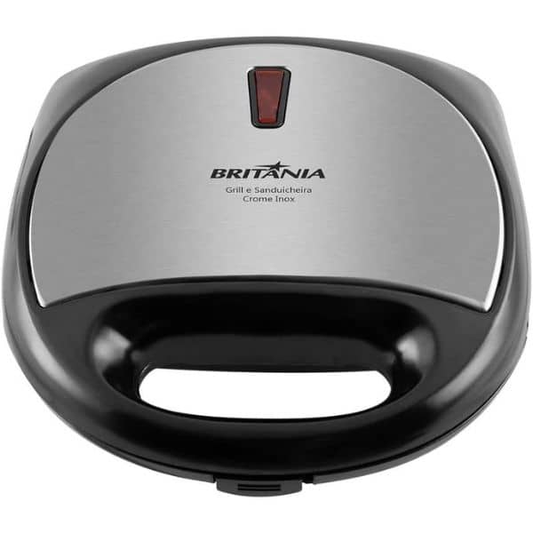sanduicheira Britânia Crome Inox