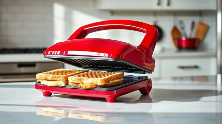 Sanduicheira Vermelha Grill Antiaderente da Kian é boa?